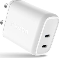 URBN 35W USB C Samsung GaN Charger | 2X Faster Charging |Dual Power Delivery (PD) Adapter