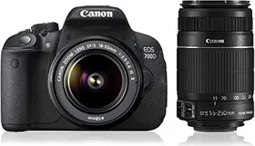 Canon EOS 700D DSLR Camera (EF-S 18-55mm IS II & EF-S 55-250mm IS II)