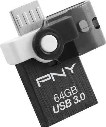 PNY DUO-LINK USB 3.0 OTG 64GB Pen Drive - image 2