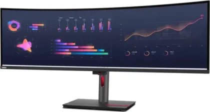Lenovo ThinkVision P49w-30 49 inch Dual Quad HD Curved Monitor