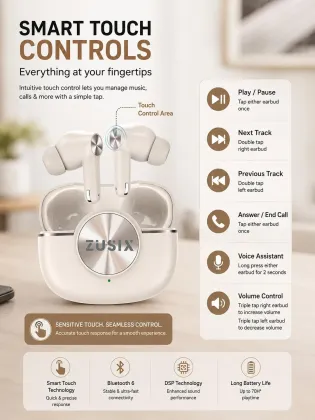 Zusix Bloom True Wireless Earbuds