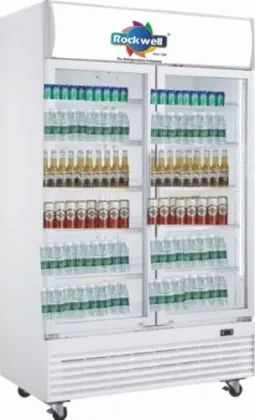 Rockwell RVC1100C 941 L Glass Door Visi Cooler