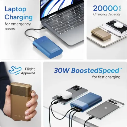 Ambrane PowerLit Duo 30 20000 mAh Power Bank - image 3
