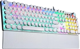 Aula F2088 Typewriter Style Wired Mechanical Gaming Keyboard
