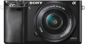 Sony Alpha ILCE-6000L 24.3 Mirrorless Camera (SELP 16-50 Lens)