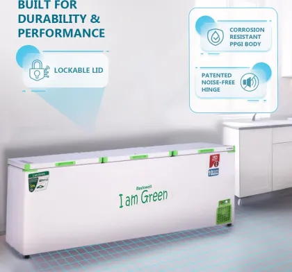 Rockwell GFR1810F 1550 L Triple Door Deep Freezer