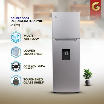 GPLUS GMF2700I 270 L 4 Star Double Door Refrigerator