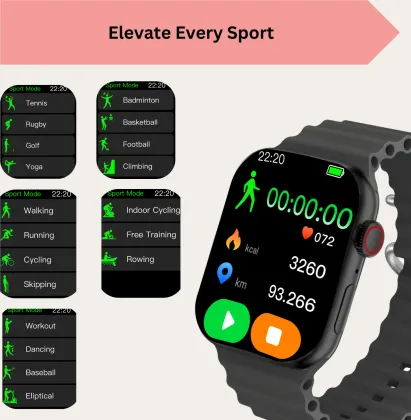 Vikyuvi Vikfit Halo Pro Smartwatch