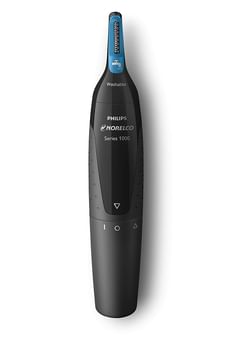 Philips Norelco Nose Trimmer 1500, Nt1500/49, With 3 Pieces For Nose, Ears And Eyebrows