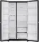 LG GL-B257JWB3 650 L 3 Star Side By Side Refrigerator