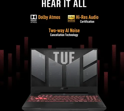 Asus TUF Gaming A15 FA507NVR-LP204WS Laptop (AMD Ryzen 7 7435HS/ 16GB / 512GB SSD/ Win11/ 8GB Graph)