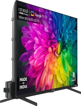 Croma CREL043UGQ333850 43 inch Ultra HD 4K Smart QLED TV