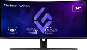 ViewSonic VX3418-2KPC 34 inch WQHD Curved Gaming Monitor