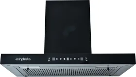 Amplesta Sereno MS AC FL 90 BK Auto Clean Wall Mounted Chimney