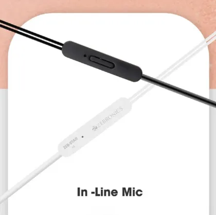 Zebronics Zeb-Star Wired Earphones