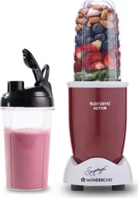 Wonderchef Nutri-Blend Activ 500W Mixer Grinder (2 Jars)