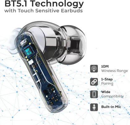 pTron Bassbuds Tango True Wireless Earbuds