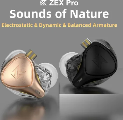 KZ ZEX Pro Wired Earphones (Without Mic)
