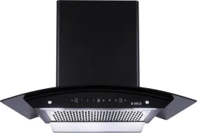 Elica WDFL 750 HAC LTW MS Nero Auto Clean Wall Mounted Chimney