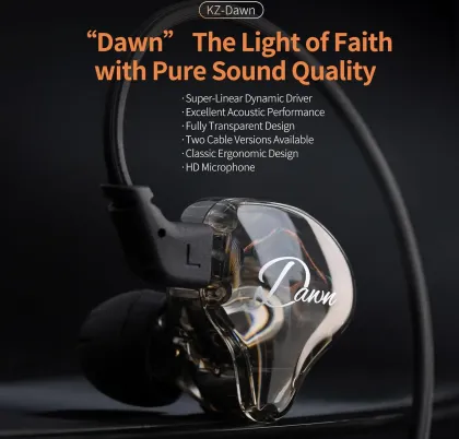 KZ Dawn Wired Earphones (Without Mic)