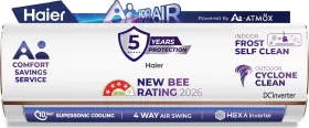 Haier HSA18KU-RAI4NB-I 1.5 Ton 4 Star 2026 Inverter Split AC