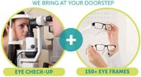 FREE Home Eye Check Up & AlsoGet 150+ Eyeglasses to choose from
