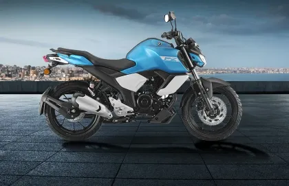 Yamaha FZ-X Matte Titan and Dark Matte Blue