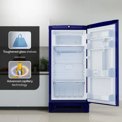 Godrej RD 195EN TDI MN BL 185 L 5 Star Single Door Refrigerator