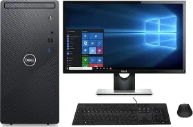 Dell Inspiron DT 3891 MT Tower PC (10th Gen Core i3/ 8 GB RAM/ 1 TB HDD/ 256 GB SSD/ Win 11) - image 1