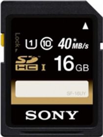 Sony Class 10 40 Mbps 16 GB SDHC Card