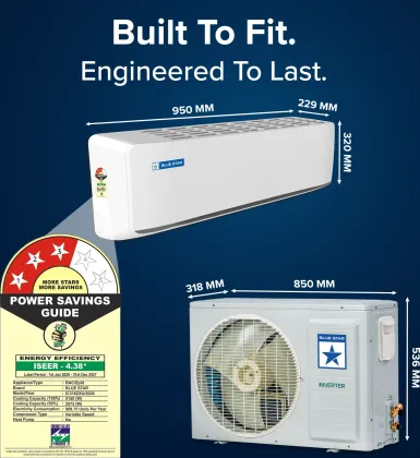 Blue Star IC318ZXU 1.5 Ton 3 Star 2026 Inverter Split AC