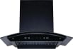 Cadlec CurveFlow 60cm Auto Clean Wall Mounted Chimney