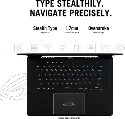 Asus ROG Zephyrus G16 2023 GU603ZU-N3023WS Laptop (12th Gen Core i7/ 16GB/ 1TB SSD/ Win11 Home/ 6GB Graph)