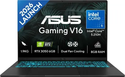 Asus Gaming V16 V3607VJ-TK288W Gaming Laptop (Intel Core 5 210H/ 8GB/ 512GB SSD/ Win11/ 6GB Graph)