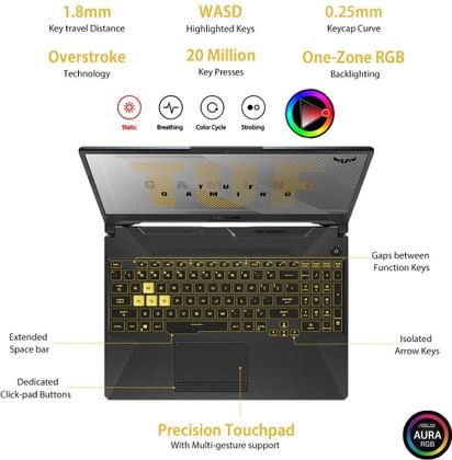 Asus TUF A15 FA566IV-HN413T Gaming Laptop (Ryzen 7/ 16GB/ 512GB SSD/ Win10/ 6GB Graph)