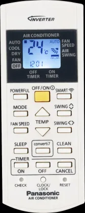 Panasonic CS/CU-SU18AKY3WX 1.5 Ton 3 Star 2025 Inverter Split AC