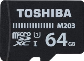 Toshiba M203 64GB MicroSD Class 10 100MB/s Memory Card