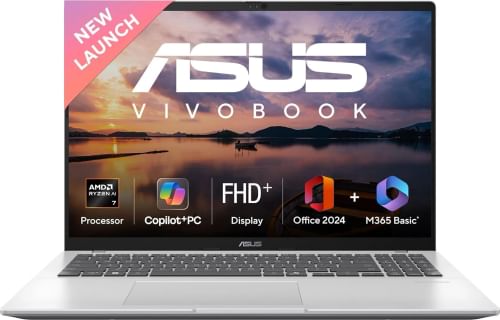 Asus Vivobook 16 2025 M1607KA-MB134WS Laptop (AMD Ryzen AI 7 350/ 16GB/ 512GB SSD/ Win11)