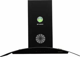 Faber Hood Feel 3D PlusMax T2S2 BK TC 90 Wall Mounted Chimney