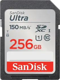 SanDisk Ultra 256GB UHS-I SDXC SD Memory Card