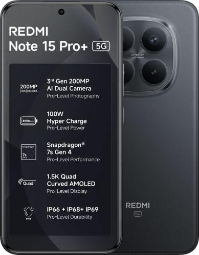 Xiaomi Redmi Note 15 Pro Plus (12GB RAM + 512GB)