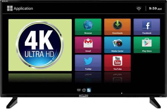 Mitashi 101.6cm (40 inch) Ultra HD (4K) LED Smart TV (MiDE040v03 FS)