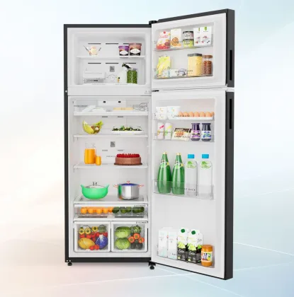 Whirlpool IF INV CNV 515 Gravity Black-Y 467 L 2 Star Double Door Refrigerator