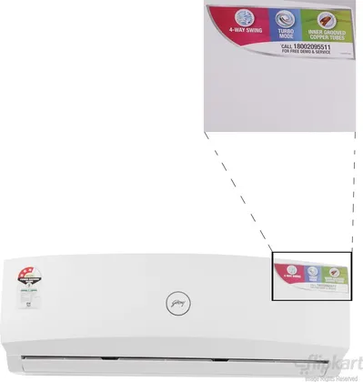 Godrej GSC 18FX3 AWOC 1.5 Ton 3 Star Split AC