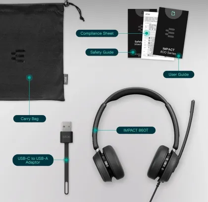 EPOS Impact 860T Wired Headphones - image 4