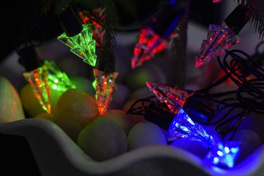 Lexton DL-04 5m Tree Shape Crystal LED Light (Multicolour)