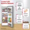 LG GLT2526XWDS 251 L 2 Star Double Door Refrigerator