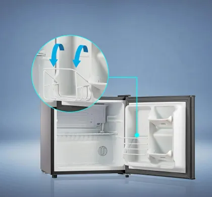Midea MRM14A4ABB 1.4 Cu Ft Single Door Mini Refrigerator