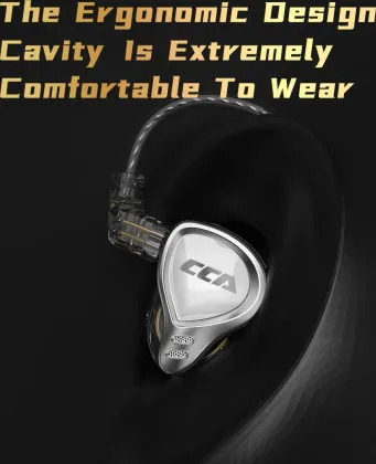 CCA CA16 Pro Wired Earphones (Without Mic)