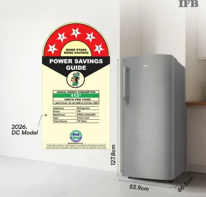 IFB IFBDC-223EYBSE 197 L 5 Star Single Door Refrigerator